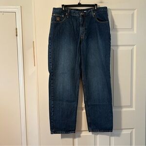 Cinch Men's Classic Blue Straight Jeans.  Size 38 x 32